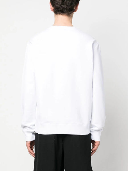 LANVIN LANVIN CURB SWEATSHIRT, WHITE