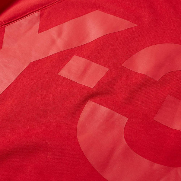 Y-3 Classic Logo Zip Hoodie, Chilli Pepper-OZNICO