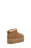 UGG CLASSIC ULTRA MINI PLATFORM, CHESTNUT