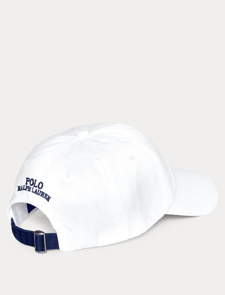 Polo Ralph Lauren Shield Twill Chariots Cap, White