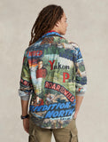 Polo Ralph Lauren Classic Fit Expedition-Print Workshirt, Multi