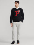 Polo Ralph Lauren Polo Tiger Wool-Blend Sweater, Black