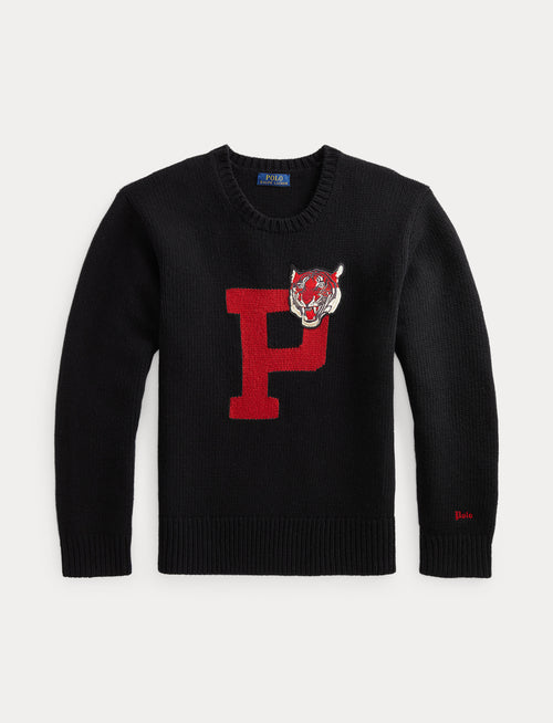 Polo Ralph Lauren Polo Tiger Wool-Blend Sweater, Black