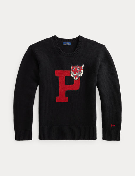 Polo Ralph Lauren Polo Tiger Wool-Blend Sweater, Black