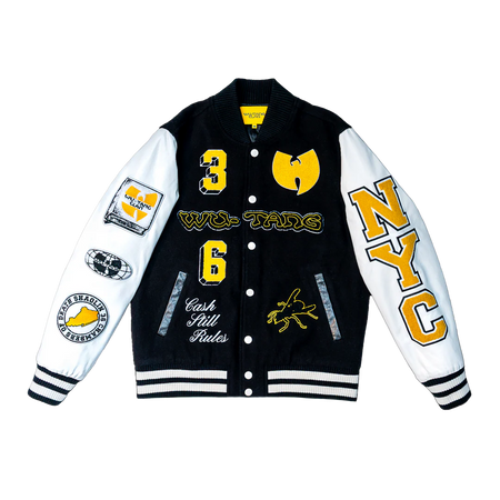 KENZO DRAWN VARSITY TRUCKER JACKET, MULTICOLOR