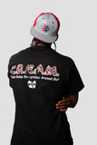 C.R.E.A.M. Tee, BLACK