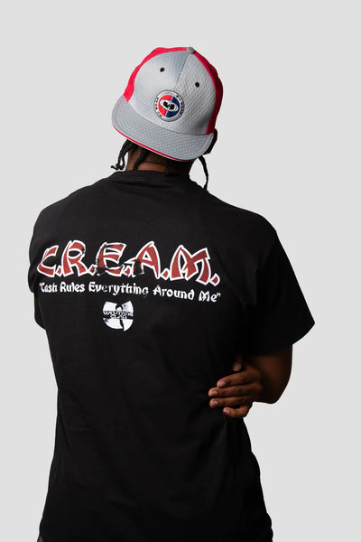 C.R.E.A.M. Tee, BLACK