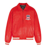 AVIREX ICON JACKET, SALVAGE RED