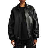 AVIREX ICON JACKET, TRIPLE BLACK