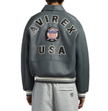 AVIREX ICON JACKET, ASPHALT