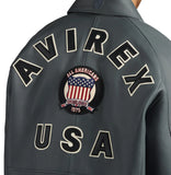 AVIREX ICON JACKET, ASPHALT