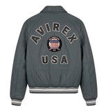 AVIREX ICON JACKET, ASPHALT