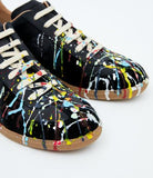 Maison Margiela Replica Paint Splatter Sneaker, Black