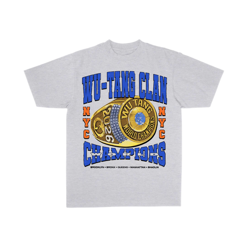 Wu-Tang Champions Forever Tee, GREY