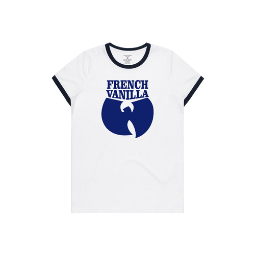 Wu-Tang French Vanilla Ringer Tee, BLUE