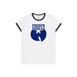 Wu-Tang French Vanilla Ringer Tee, BLUE