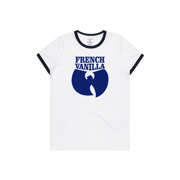 Wu-Tang French Vanilla Ringer Tee, BLUE
