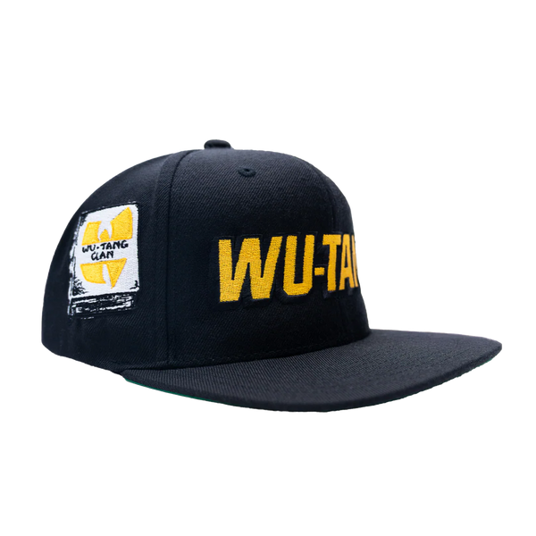 WU-TANG VARSITY SNAPBACK, BLACK