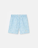 VERSACE BAROCCO BOARDSHORTS, Blue+Print