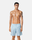 VERSACE BAROCCO BOARDSHORTS, Blue+Print