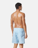 VERSACE BAROCCO BOARDSHORTS, Blue+Print