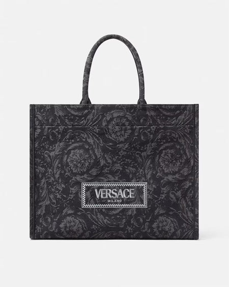 VERSACE MEDUSA LOGO T-SHIRT, Black