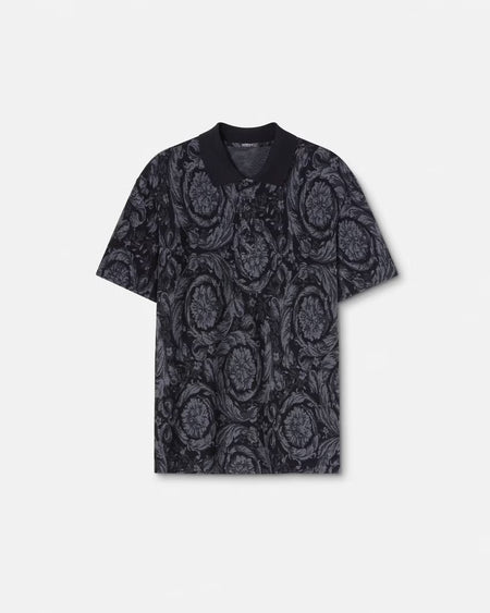 VERSACE MEDUSA LOGO T-SHIRT, Black