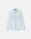 VERSACE DENIM SHIRT, Light Blue