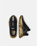 VERSACE TRIGRECA SNEAKER, BLACK+GOLD