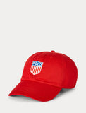 Polo Ralph Lauren Shield Twill Chariots Cap, Red