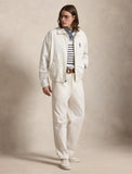 Polo Ralph Lauren Twill Windbreaker Jacket, White