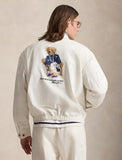 Polo Ralph Lauren Twill Windbreaker Jacket, White