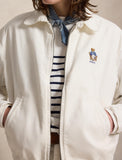 Polo Ralph Lauren Twill Windbreaker Jacket, White