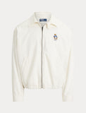 Polo Ralph Lauren Twill Windbreaker Jacket, White