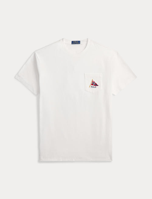 Polo Ralph Lauren Classic Fit Polo Bear Jersey T-Shirt, White