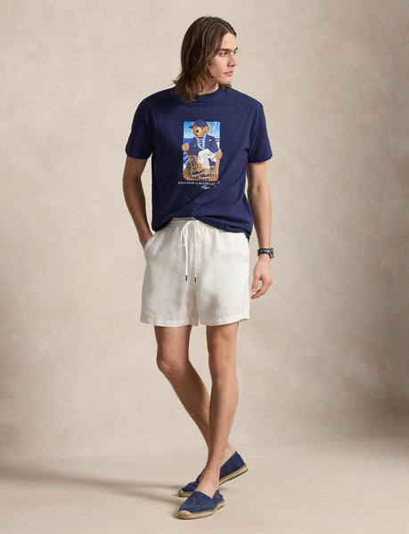 Polo Ralph Lauren Classic Fit Polo Bear Jersey T-Shirt, Navy