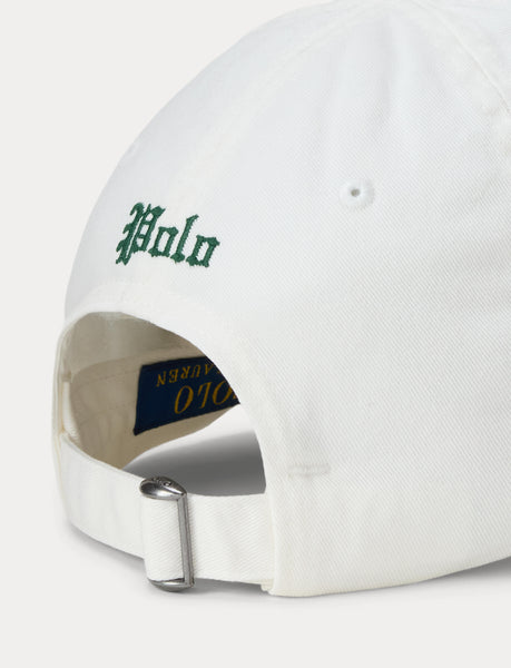 Polo Ralph Lauren Embroidered Twill Ball Cap, White