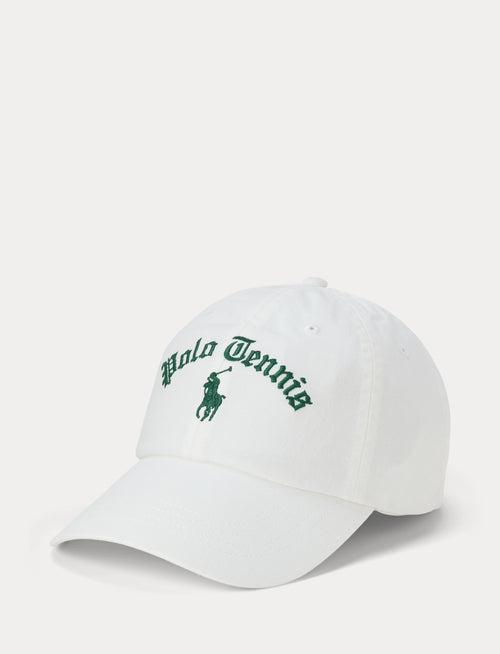 Polo Ralph Lauren Embroidered Twill Ball Cap, White