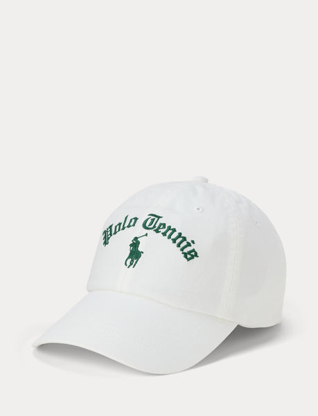 Polo Ralph Lauren Embroidered Twill Ball Cap, White