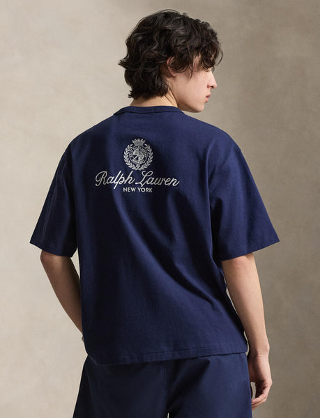 Polo Ralph Lauren Crest Logo T-Shirt, Navy