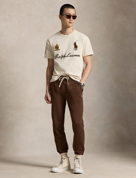 Polo Ralph Lauren Classic Fit Big Pony Jersey T-Shirt, Beige