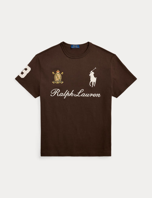 Polo Ralph Lauren Classic Fit Big Pony Jersey T-Shirt, Brown