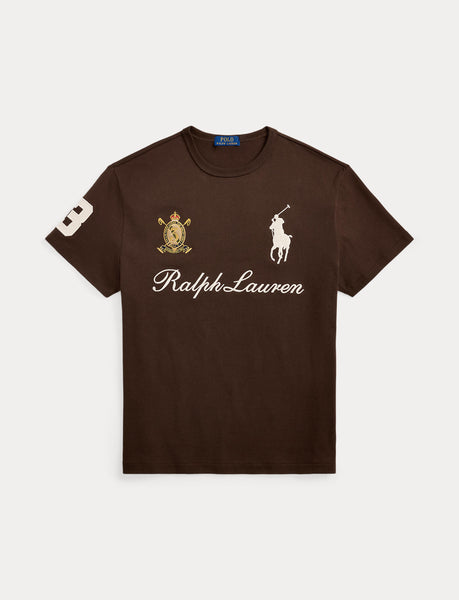 Polo Ralph Lauren Classic Fit Big Pony Jersey T-Shirt, Brown