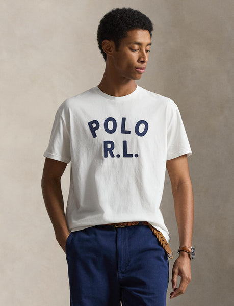 Polo Ralph Lauren Classic Fit Logo Jersey T-Shirt, White