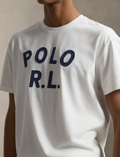 Polo Ralph Lauren Classic Fit Logo Jersey T-Shirt, White