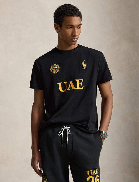 Polo Ralph Lauren Classic Fit UAE T-Shirt, Black