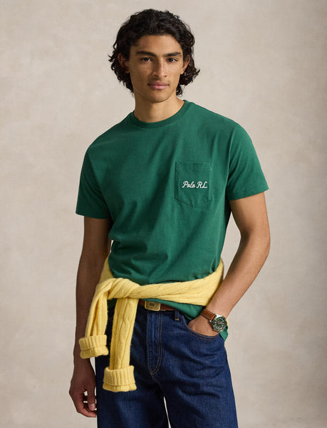 Polo Ralph Lauren Classic Fit Polo Bear Jersey T-Shirt, Verano Green