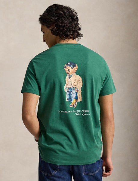 Polo Ralph Lauren Classic Fit Polo Bear Jersey T-Shirt, Verano Green
