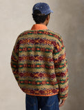 Polo Ralph Lauren Relaxed Fit Pile Fleece Pullover, Red Multi