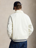 Polo Ralph Lauren The Bayport Vintage Fit Polo Bear Jacket, Cream